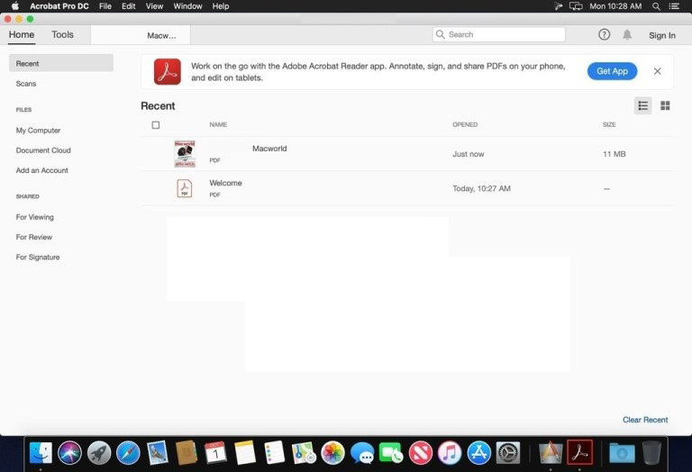 what is the current version of adobe acrobat reader for mac